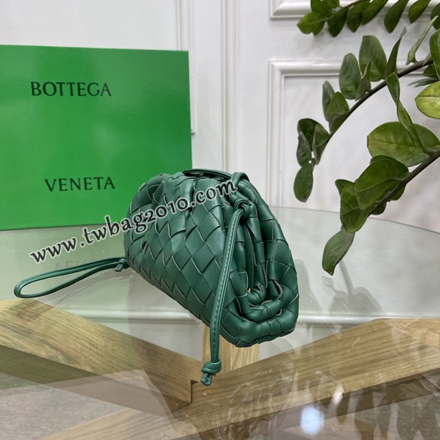 Bottega veneta高端女包 98061 寶緹嘉升級版小號編織雲朵包 BV經典款純手工編織羔羊皮女包  gxz1162